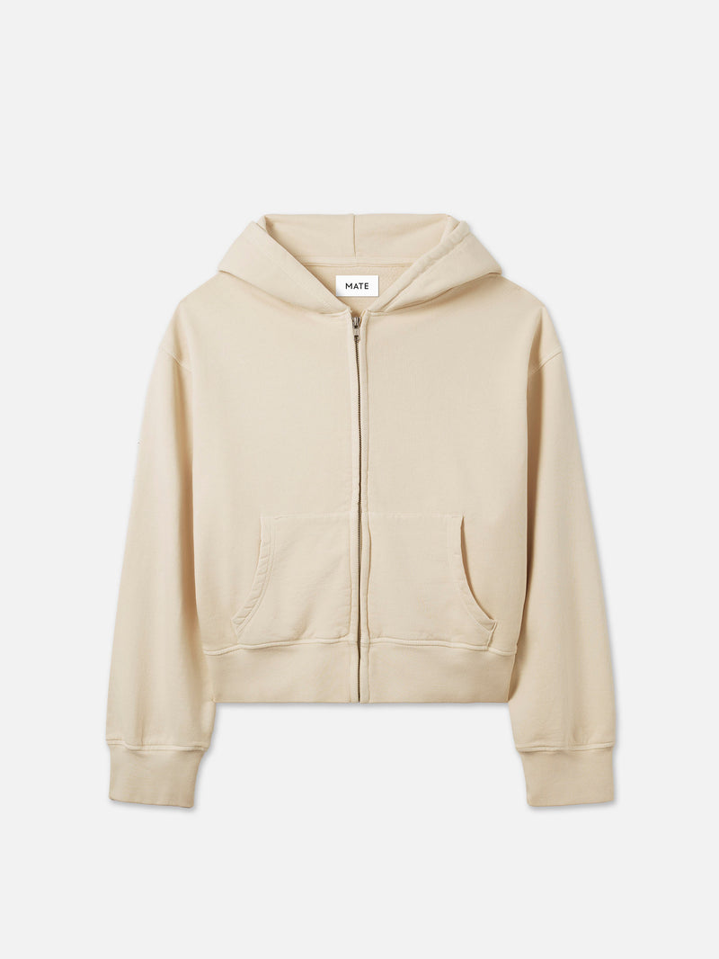 Organic Fleece Zip Hoodie