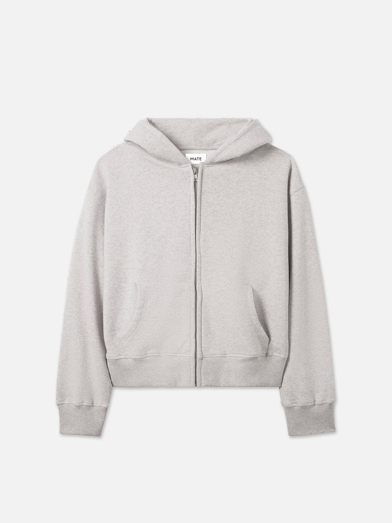Organic Fleece Zip Hoodie