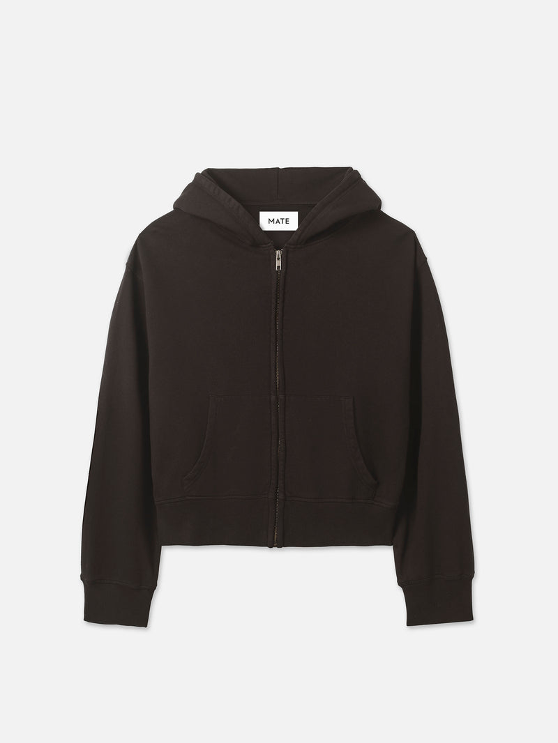 Organic Fleece Zip Hoodie
