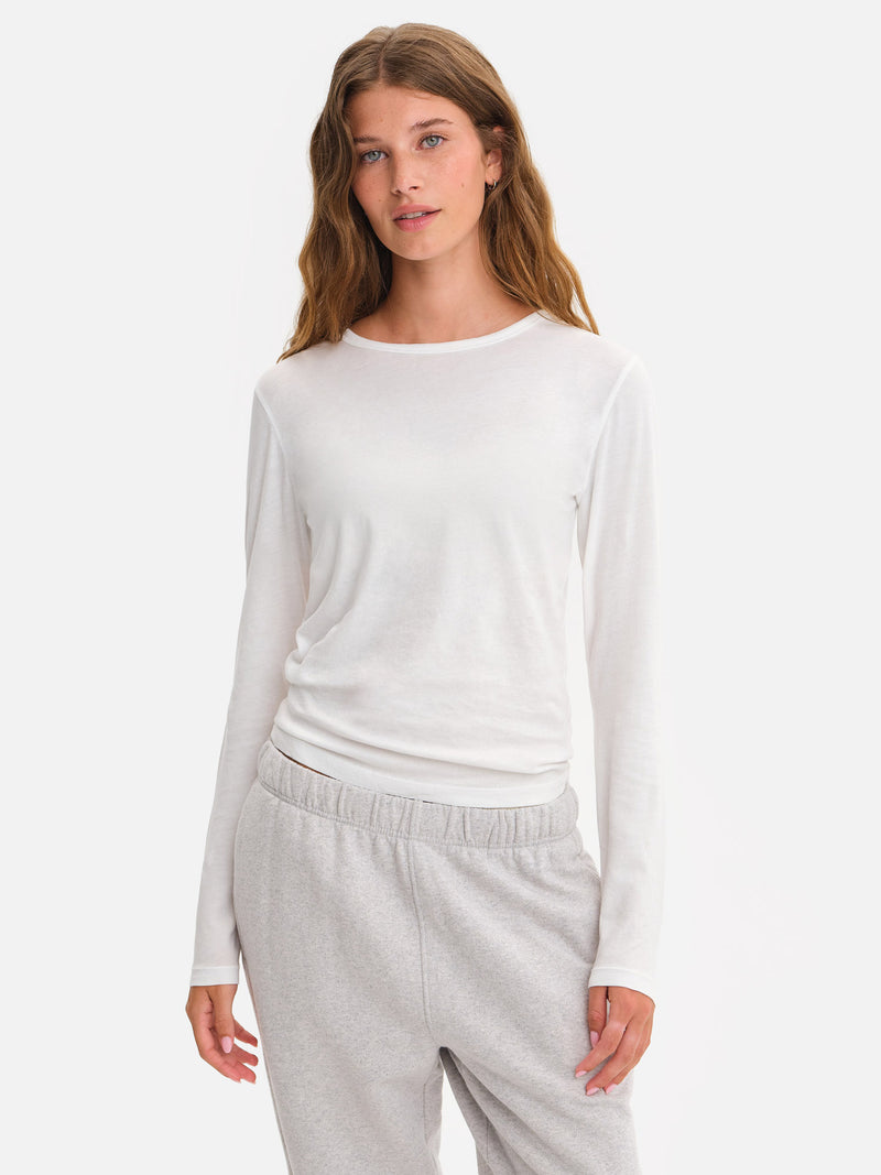 Organic Cotton Long Sleeve Layering Tee