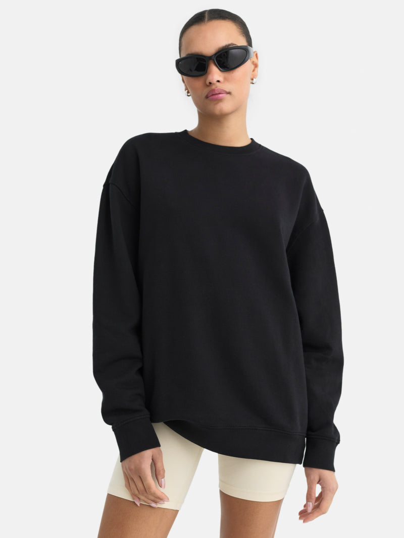 Organic Fleece Oversized Sweatshirt