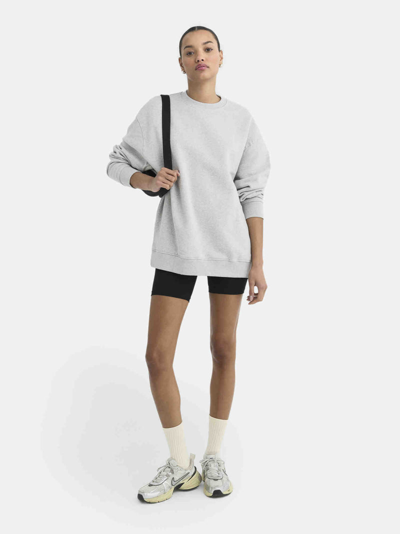 Organic Fleece Oversized Sweatshirt