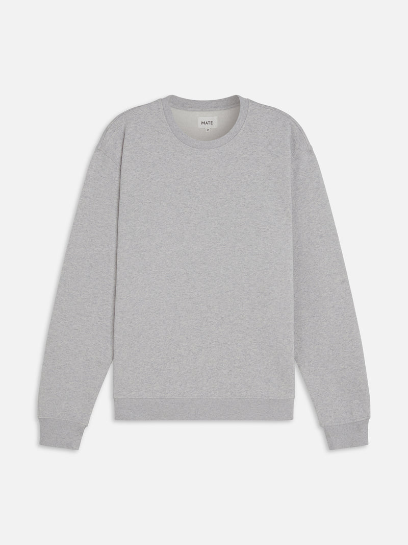 Men's Organic Fleece Crew Neck Sweatshirt
